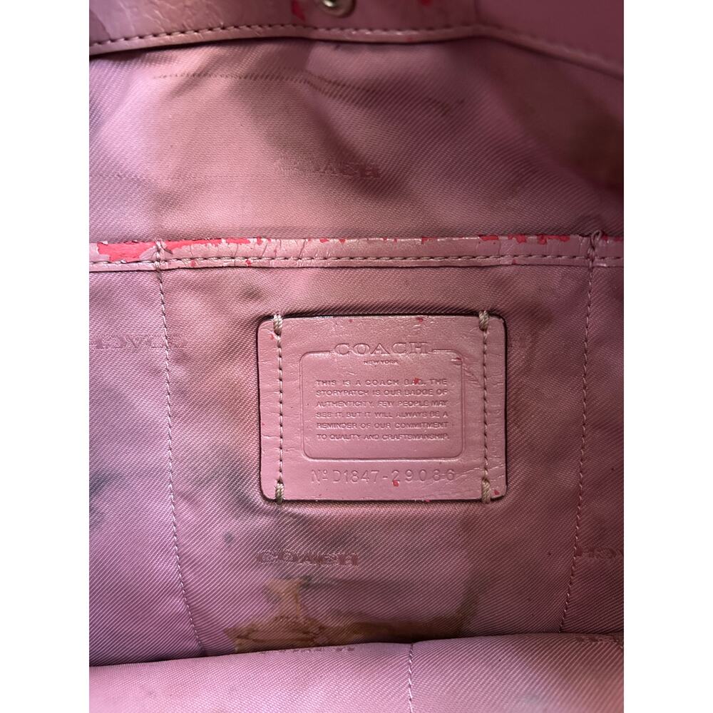 COACH Bundle of 3 - Project Bags - Poppy Glam, Turnlock & Metallic Totes - FAIR - Picture 6 of 10